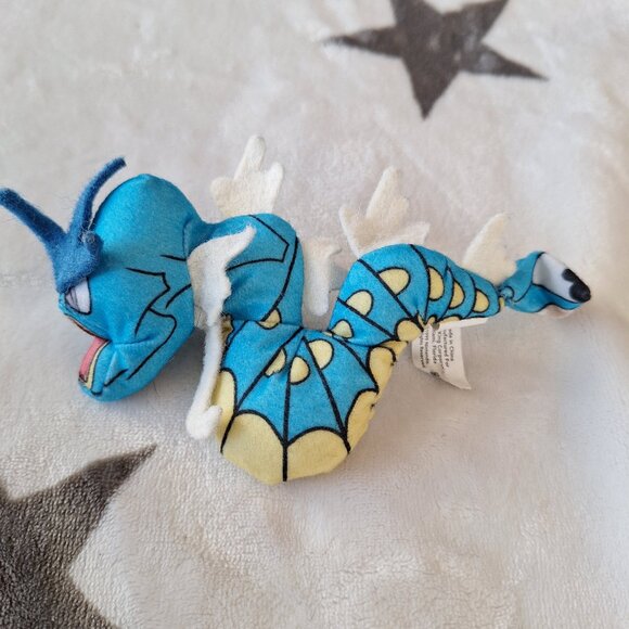Pokemon Other - Pokemon Gyarados Toy 1999 Burger King 6" Kids Toys Vintage Bean Bag Plush Doll